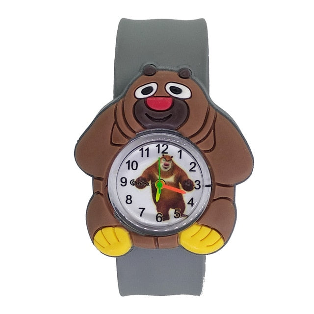 Baby Toys Gift Children Watch cartoon Spiderman clock kids Altman watches electronic toddler boy girl 1-6 years old child watch