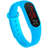 Four Colors Children's Digital Watch Led Sport Watch Casual Silicone For Kids Watches Wristwatch Bracelet