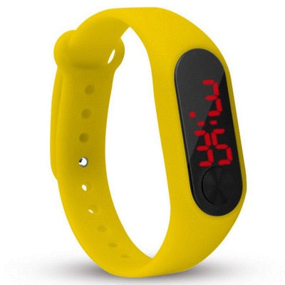Four Colors Children's Digital Watch Led Sport Watch Casual Silicone For Kids Watches Wristwatch Bracelet