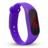 Four Colors Children's Digital Watch Led Sport Watch Casual Silicone For Kids Watches Wristwatch Bracelet
