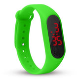 Four Colors Children's Digital Watch Led Sport Watch Casual Silicone For Kids Watches Wristwatch Bracelet