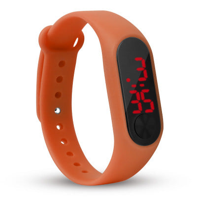 Four Colors Children's Digital Watch Led Sport Watch Casual Silicone For Kids Watches Wristwatch Bracelet