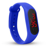 Four Colors Children's Digital Watch Led Sport Watch Casual Silicone For Kids Watches Wristwatch Bracelet
