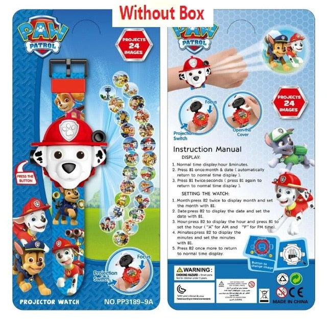 Wholesale Spiderman Children Watches Kids 3D Projection Cartoon Pattern Girls Watch Child boys Digital Wristwatches