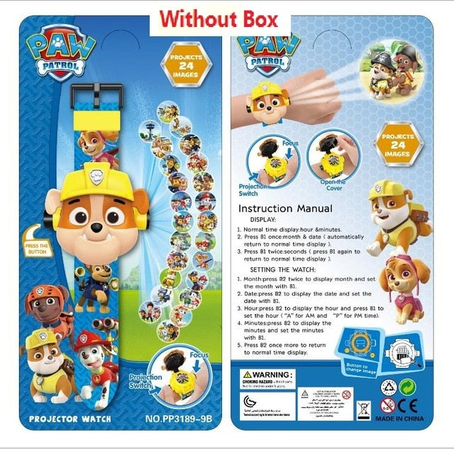 Wholesale Spiderman Children Watches Kids 3D Projection Cartoon Pattern Girls Watch Child boys Digital Wristwatches