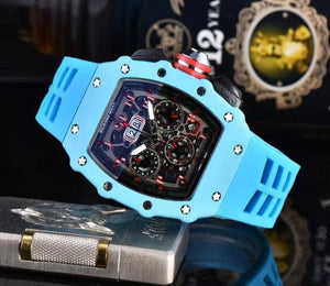 TOP BRAND ANALOG MILITARY MALE WATCHES Diver Watches Stainless Steel Wrist man  Male Clock