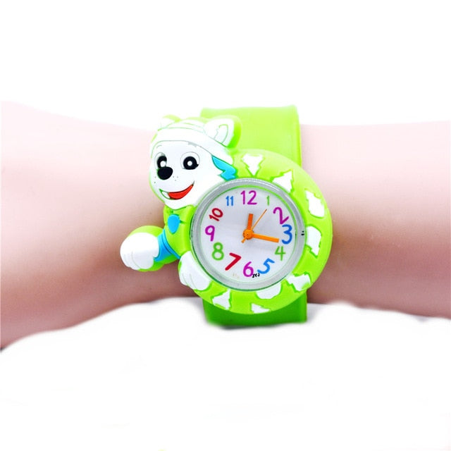 Baby Toys Gift Animal Dog Watch Cartoon Clock kids Watches Quartz Toddler Boy Girl Gifts 1-6 years old child watch