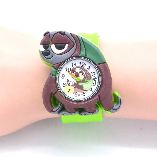 Baby Toys Gift Animal Dog Watch Cartoon Clock kids Watches Quartz Toddler Boy Girl Gifts 1-6 years old child watch